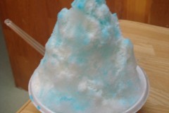 今年のかき氷、エベレストをイメージして。完売ありがとうございました！