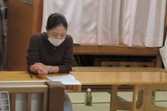 小林先生のお話に聞き入っていました