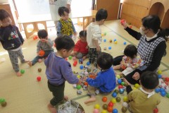 豆まきの練習をみっちり（笑）！