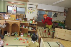 子どもたちは棒立ち・・（笑）