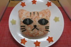 ひよこ組さんの猫のごはんケーキ