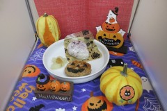 カボチャおばけハンバーグ